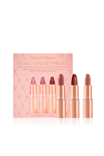 Набор мини-помад от Charlotte Tilbury Iconic Mini Lip Trio Kit 3x1.5g