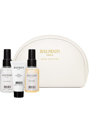  Набор для волос Balmain Paris Hair Couture Styling Gift Pack (парфюм для волос, 20 мл + солевой спрей, 50 мл + эликсир, 50 мл + косметичка)