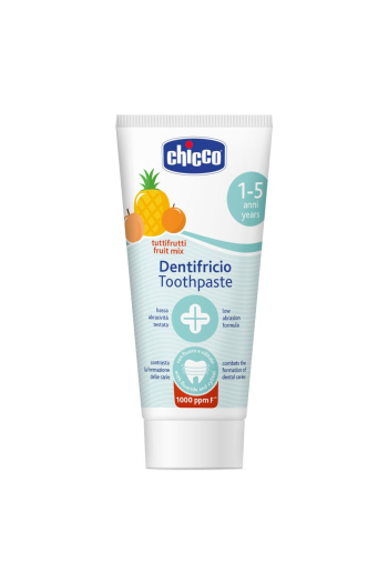 Chicco Dentifricio Toothpaste Tutti Frutti Зубная паста "Тутти-Фрутти" с фтором 50 мл