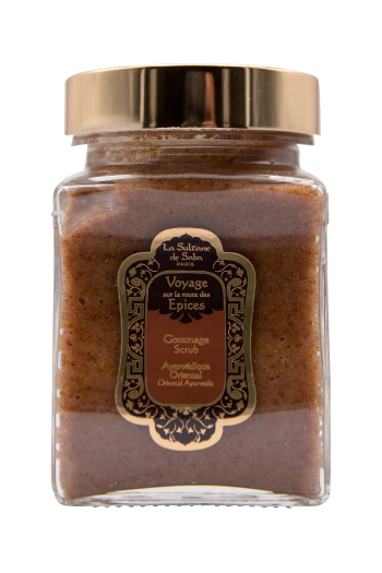 LA SULTANE DE SABA Oriental Ayurvedic Amber Vanilla Patchouli Fragrance Body Scrub Солевой скраб