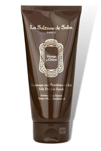 LA SULTANE DE SABA Amber Musk Sandalwood Silk Protein Scrub 