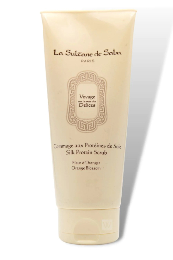 LA SULTANE DE SABA Orange Blossom Road of Delights Silk protein scrub