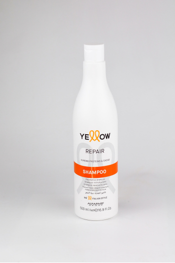 Шампунь для восстановления волос Yellow Repair Shampoo Almond Proteins & Cacao 