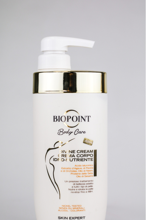 Крем для тела увлажняющий 500 мл BIOPOINT Body Care Divine Cream 