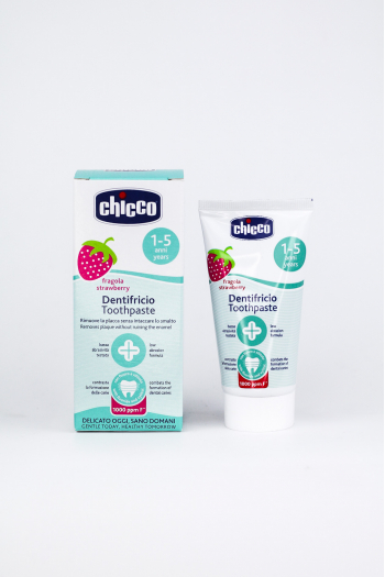 CHICCO ЗУБНА ПАСТА ДИТЯЧА DENT.ML50 FRAGOLA 12MESI