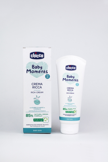 Крем детский гипоаллергенный CHICCO baby moments Crema Ricca 100 ml