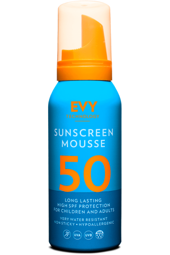 EVY Солнцезащитный мусс EVY Technology Sunscreen mousse SPF 50, 100 мл