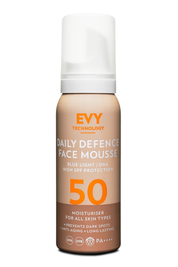 EVY Ежедневный защитный мусс для лица EVY Technology Daily UV Face Mousse SPF 50, 75 мл