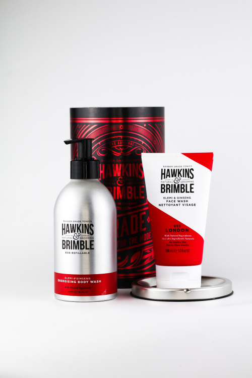 Гель для душа и средство для умывания Hawkins & Brimble Body Gift Set