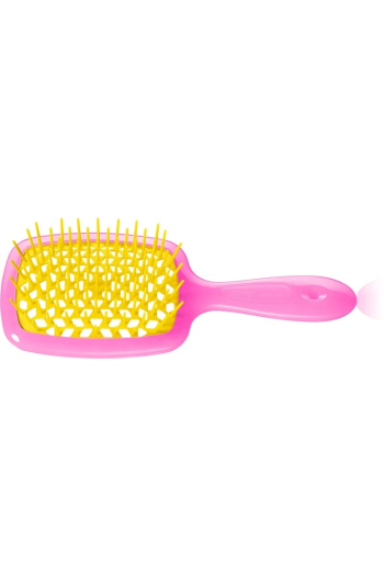 Щетка мини JANEKE SUPERBRUSH SMALL в оттенке: Розовый с желтым