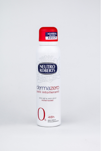 NEUTRO ROBERTS ДЕЗОДОРАНТ ДЛЯ ТІЛА СПРЕЙ DEO SPRAY 150ml DERMAZERO