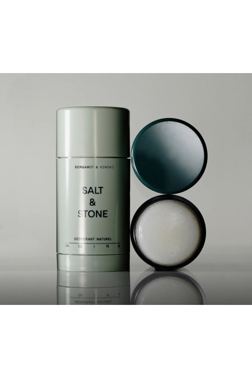 Натуральний дезодорант з ароматом бергамоту та хінокі SALT & STONE, 75 g														