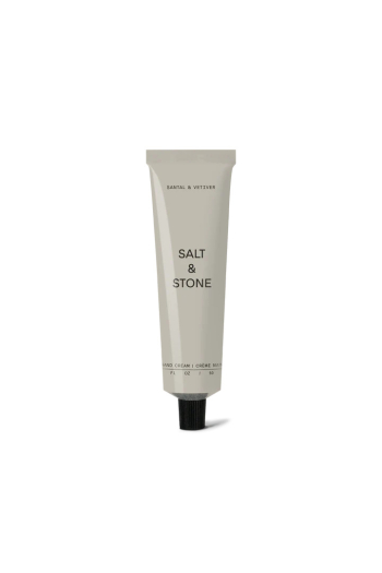 Увлажняющий крем для рук с ароматом сандала и ветивера SALT &STONE, 60 ml