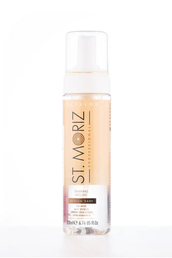 St.Moriz Автобронзат-мус St. Moriz Pro, Clear Mousse Medium-Dark, 200 мл