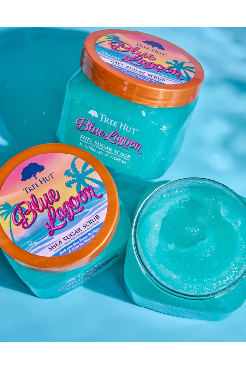 Скраб для тіла  Tree Hut Blue Lagoon Sugar Scrub 510g