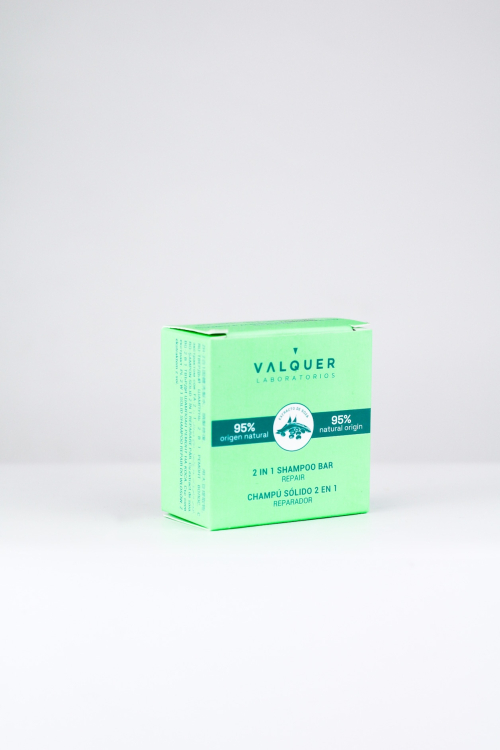 VALQUER Твердий шампунь-кондиціонер 70г(сухе волосся) 2 IN 1 SHAMPOO BAR HAIR REPAIR 70г