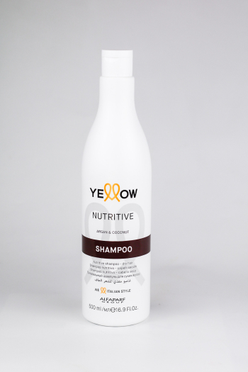 Шампунь для сухих и поврежденных волос Yellow Nutritive Argan & Coconut Shampoo 500 мл